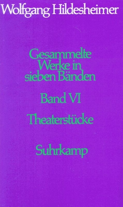 Gesammelte Werke in sieben Bänden
