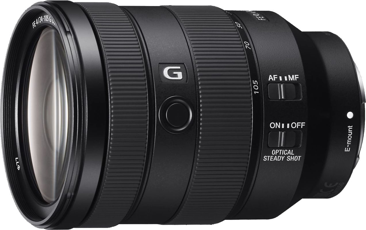Sony FE 24-105 mm F4.0 G OSS 77 mm Objectif (adapté à Sony E-mount) noir