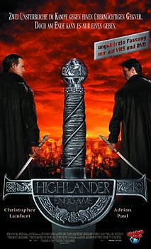 Highlander 4: Endgame DVD
