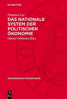 Das nationale System der politischen Ökonomie
