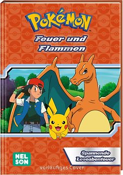 Pokémon Lesebuch: Feuer und Flammen