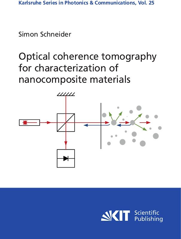 Optical coherence tomography for characterization of nanocomposite materials