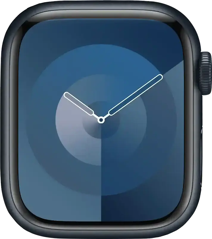 Apple Watch Series 9 45 mm Boîtier aluminium minuit [Wi-Fi]