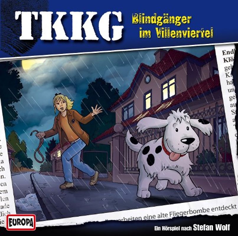 TKKG: Folge 183 - Blindgänger im Villenviertel