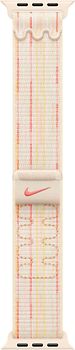 Apple Watch 38/40/41 mm geweven Sportbandje van Nike sterrenlicht/roze