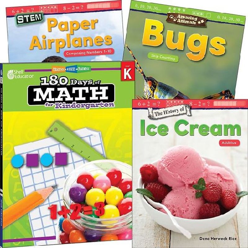 Learn-At-Home: Explore Math Bundle Grade K: 4-Book Set