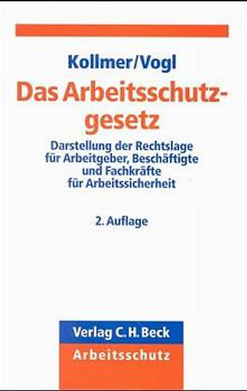 Das Arbeitsschutzgesetz