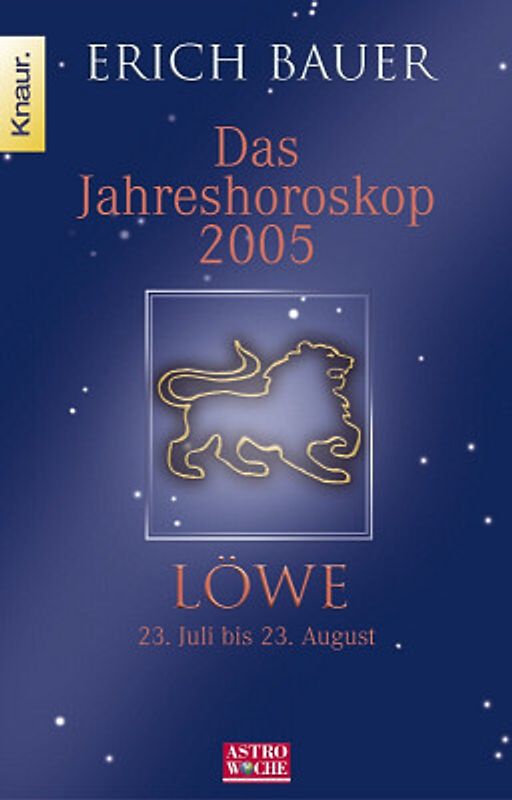 Das Jahreshoroskop 2005 - Löwe