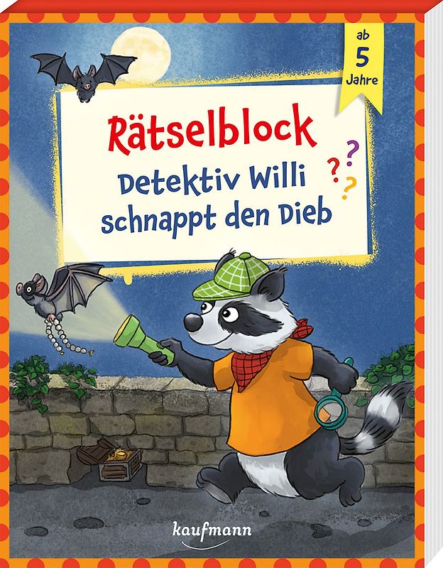 Rätselblock - Detektiv Willi schnappt den Dieb