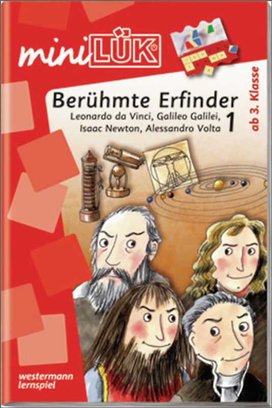 miniLÜK-Übungshefte / miniLÜK. Sachunterricht / 4./5. Klasse - Geschichte: Berühmte Erfinder 1
