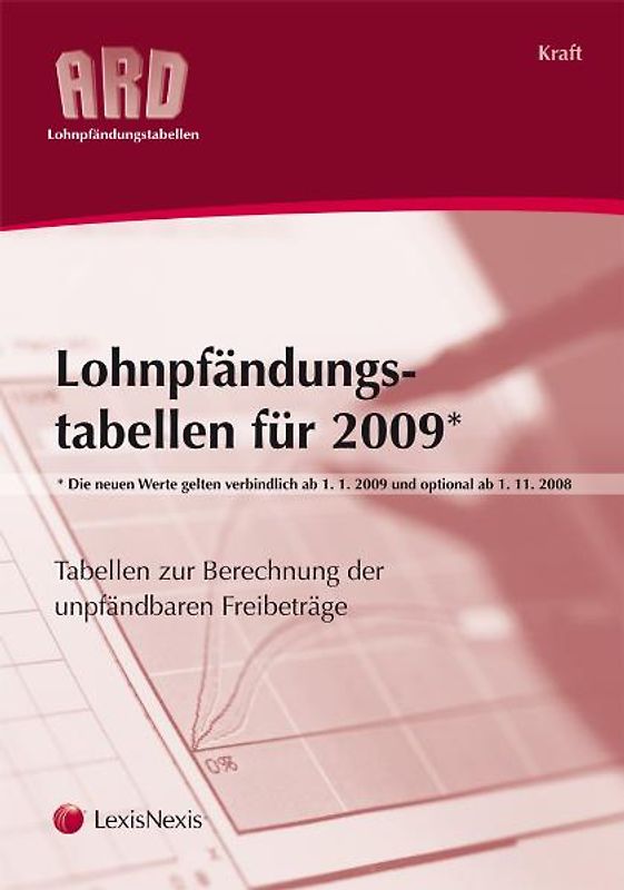 Lohnpfändungstabellen für 2009