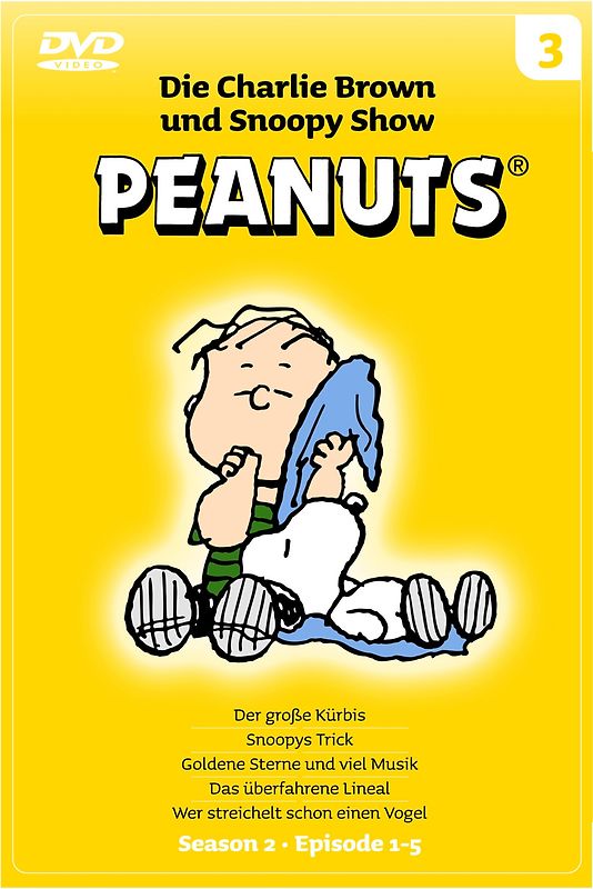 Die Peanuts Vol. 03 - Die Charlie Brown & Snoopy Show, Season 2, Episode 1-5 DVD