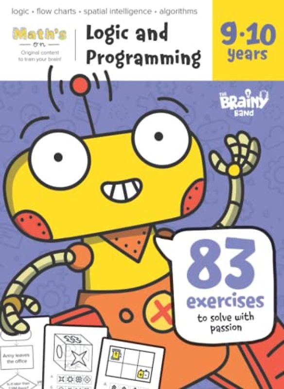 'Math's on' Logic and Programming 9-10 years. Preschool woorkbook (Math's On! Logic & Programming)