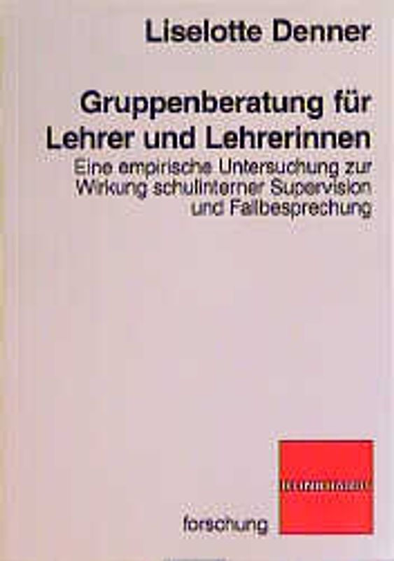 Gruppenberatung für Lehrer und Lehrerinnen