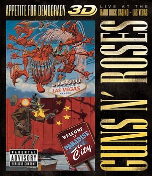Appetite For Democracy: Live At The Hard Rock Casino - Las Vegas (BluRay) [3D Blu-ray]