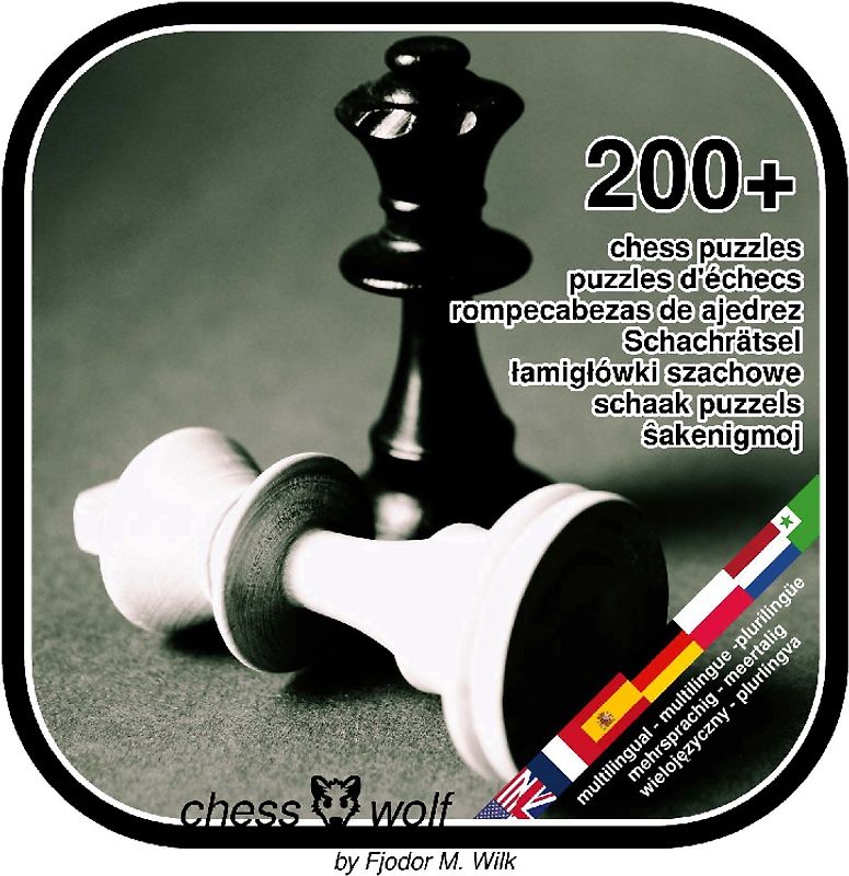 200+ chess puzzles, puzzles d'échecs, rompecabezas de ajedrez, Schachrätsel, lamiglowki szachowe, schaak puzzels, sxakenigmoj