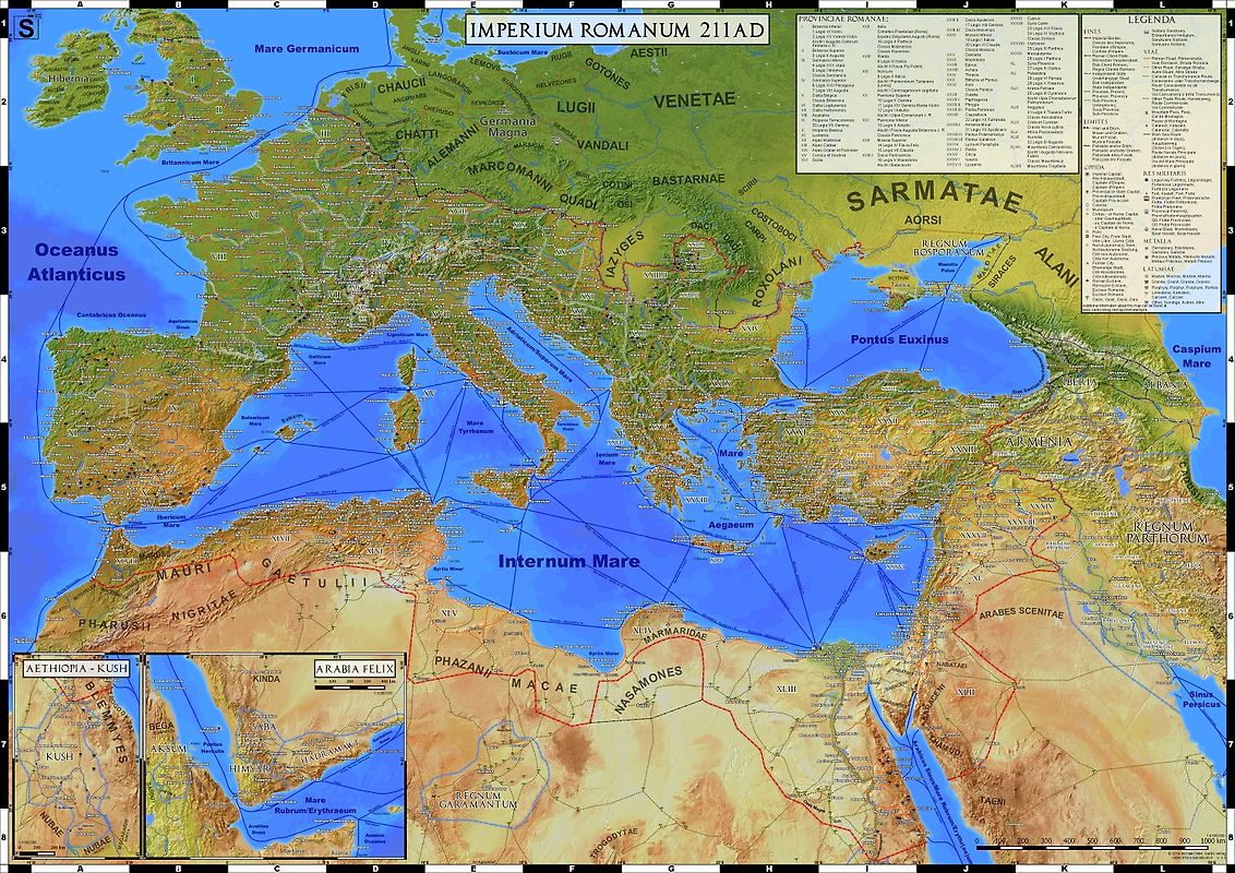 Imperium Romanum 211 AD
