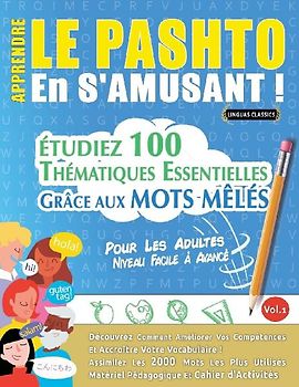 APPRENDRE LE PASHTO EN S'AMUSANT - POUR LES ADULTES