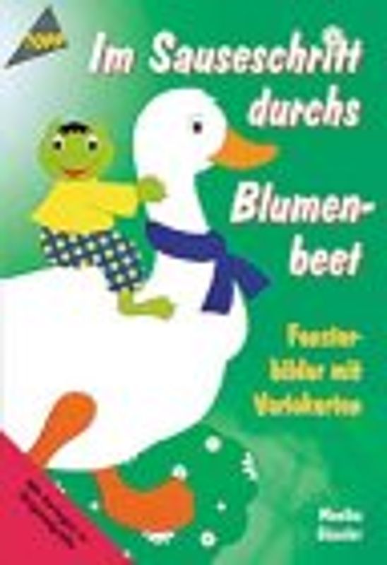Im Sauseschritt durchs Blumenbeet. Fensterbilder mit Variokarton