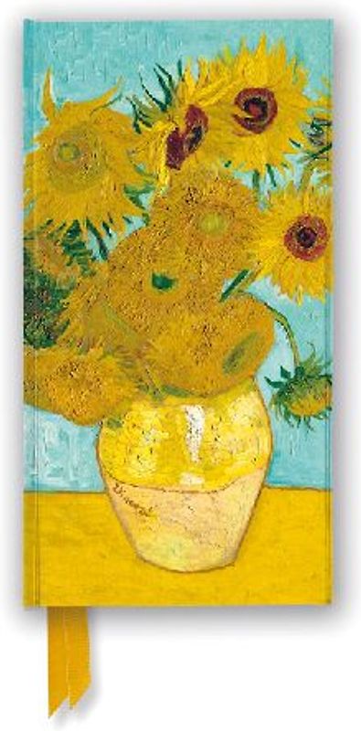 Vincent Van Gogh: Sunflowers (Foiled Slimline Journal)