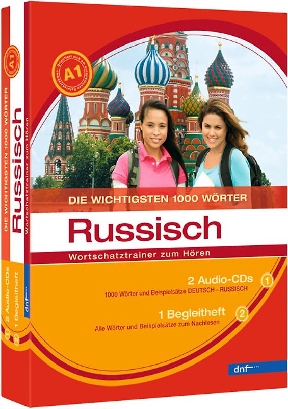 Wortschatztrainer Die wichtigsten 1000 Wörter Russisch