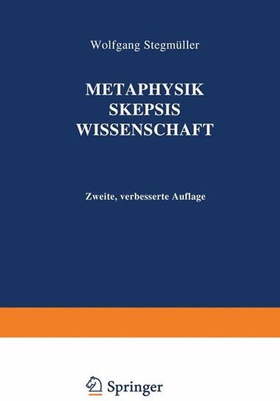 Metaphysik Skepsis Wissenschaft
