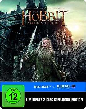 Der Hobbit: Smaugs Einöde [Steelbook, 2 Discs] Blu-ray Disc