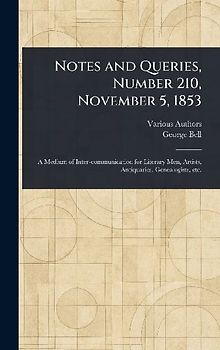Notes and Queries, Number 210, November 5, 1853