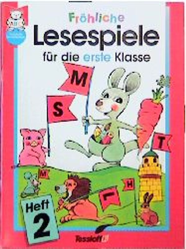 Fröhliche Lesespiele für die 1. Klasse