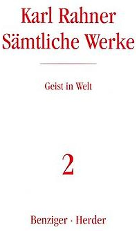 Geist in Welt