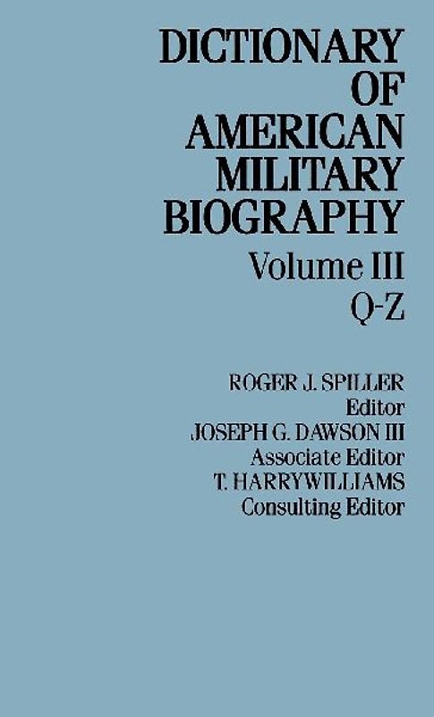 Dict Amer Militaary Biog V3