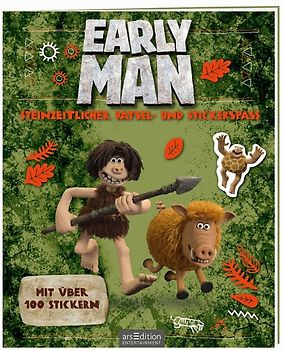 Early Man - Steinzeitlicher Rätsel- und Stickerspaß