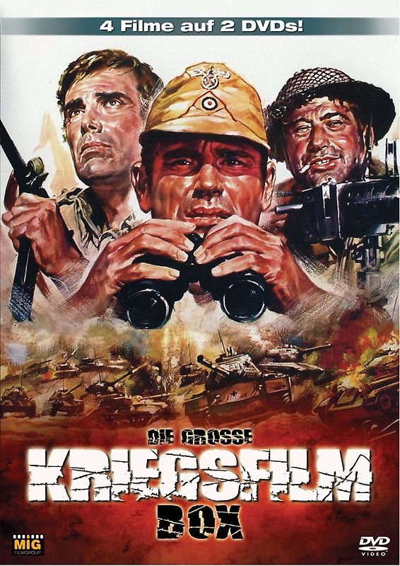 Kriegsfilm-Box DVD