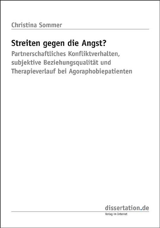 Streiten gegen die Angst?