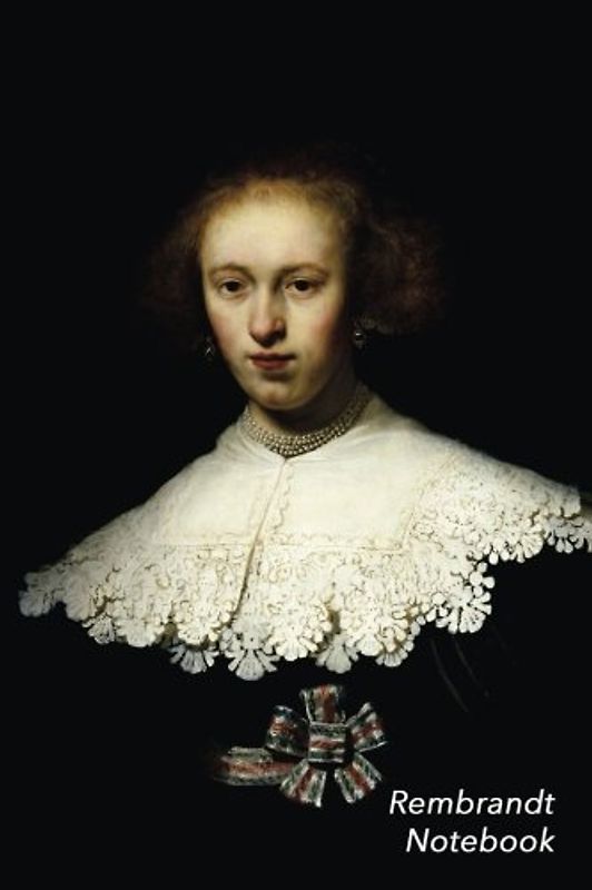 Rembrandt Notebook: Portrait of Oopjen Coppit Journal | 100-Page Beautiful Lined Art Notebook | 6 X 9 Artsy Journal Notebook (Art Masterpieces)