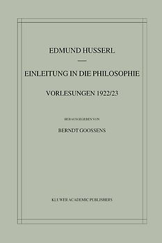 Einleitung in die Philosophie