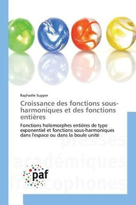 Croissance des fonctions sous-harmoniques et des fonctions entières