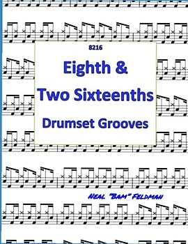 (8216) Eighth Two Sixteenths Drumset Grooves (Drum Calisthenics)