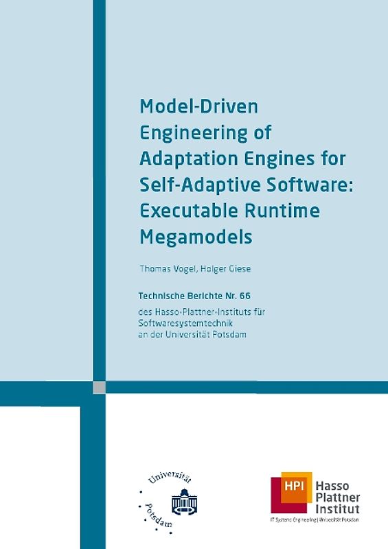 Model-driven engineering of adaptation engines for self-adaptive software