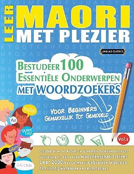 LEER MAORI MET PLEZIER - VOOR BEGINNERS