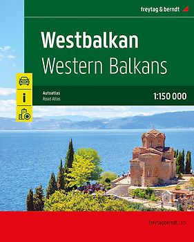 Westbalkan, Autoatlas 1:150.000, freytag & berndt