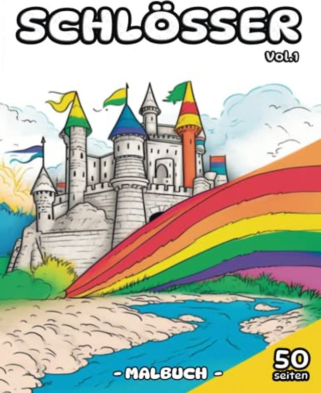 Schlösser: Malbuch (Malbücher, Band 4)