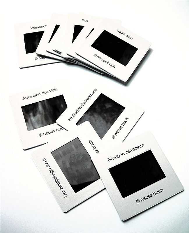 Jesus - Sein Leben in Bildern. 12 Dias mit Textheft