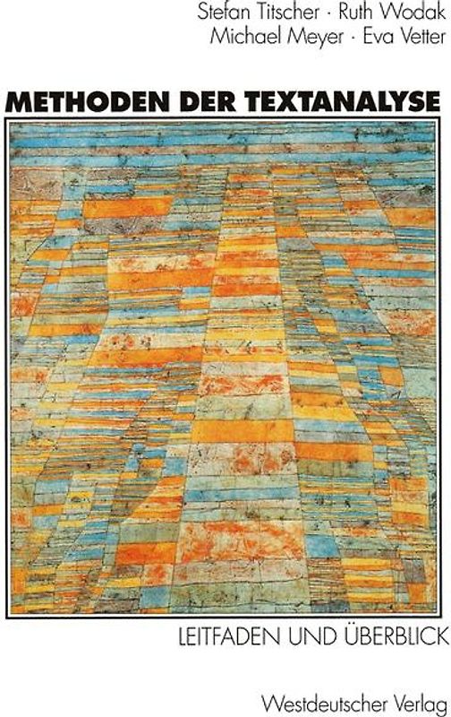 Methoden der Textanalyse