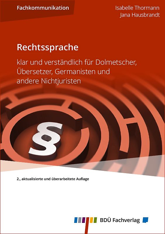 Rechtssprache - 2., aktualisierte und überarbeitete Auflage