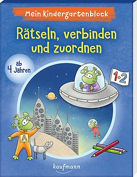 Mein Kindergartenblock - Rätseln, verbinden und zuordnen