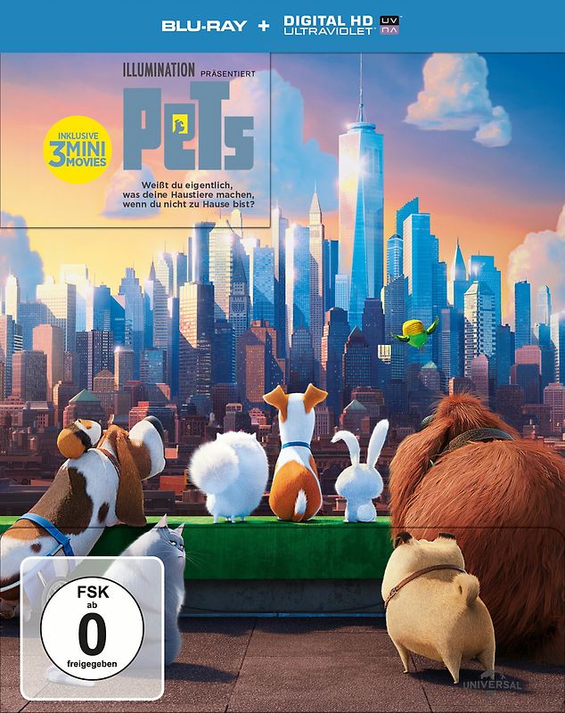 Pets [Steelbook] Blu-ray Disc