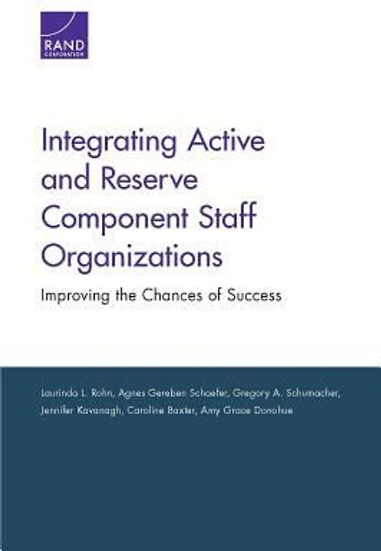 Integrating Active and Reserve Component Staff Organizations