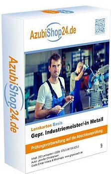 Lernkarten Geprüfter Industriemeister Metall