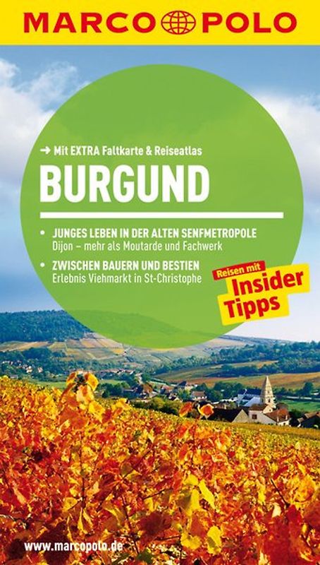 MARCO POLO Reiseführer Burgund